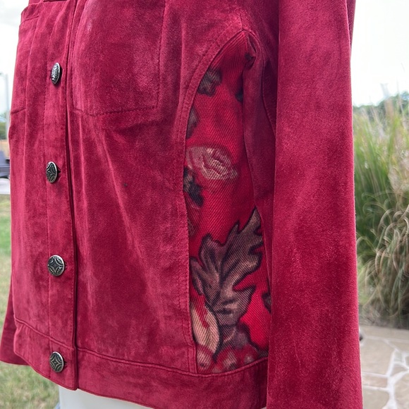 Chicos Leather/Suede jacket - Picture 5 of 7